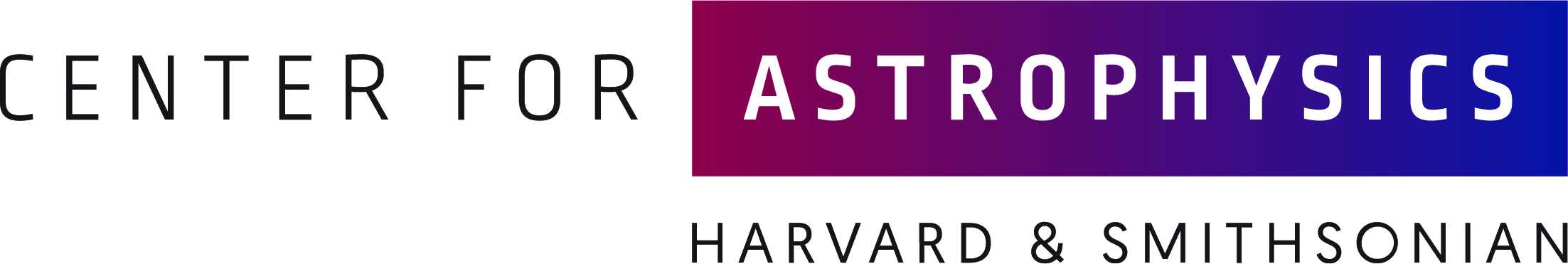 Harvard and Smithsonian Center for Astrophysics Logo